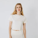 Ladies: The Round Neck Crop