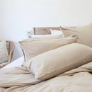 Aardse dekbedovertrekset