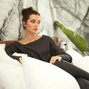 Scandinavische witte dekbedovertrekset