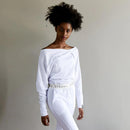 Ladies: The Cold Shoulder Longsleeve Top