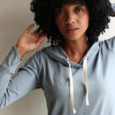 Ladies: The Deep V Hoodie