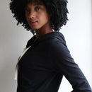 Ladies: The Deep V Hoodie