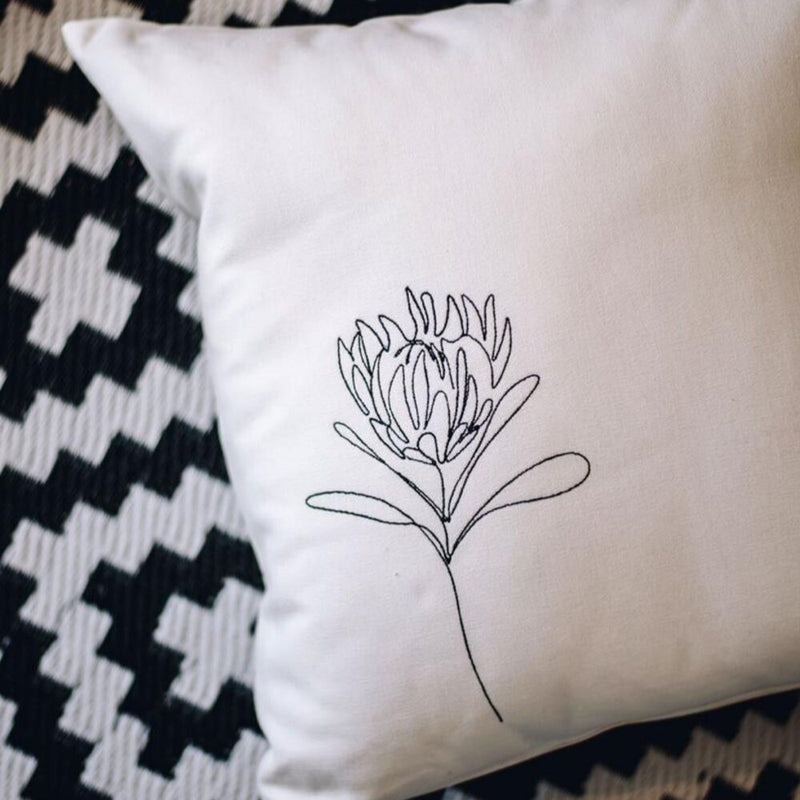 Jislaain Jislaaik Online Shop Olive & Arrow Creative One Line Continuous Line Drawing Scatter Cushions Home Decor Cushions (5)