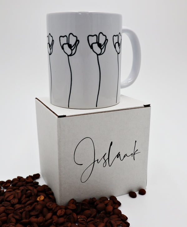 Jislaain Poppies Coffee Mug
